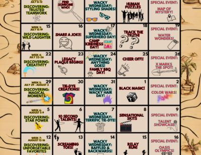 DOBBS Upper Camp Full Calendar